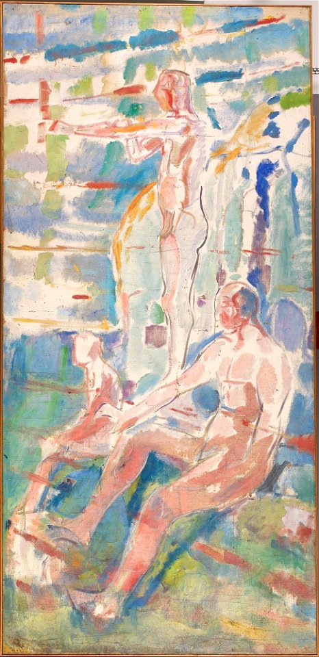 Edvard Munch - Men Turned towards the Sun - MM.M.00653 - Munch Museum