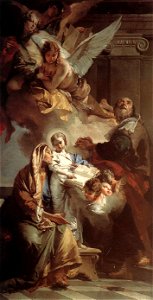 Education of the Virgin (c. 1732) by Giovanni Battista Tiepolo