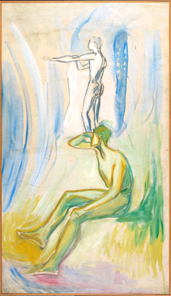 Edvard Munch - Men Turning towards the Sun - MM.M.00700 - Munch Museum
