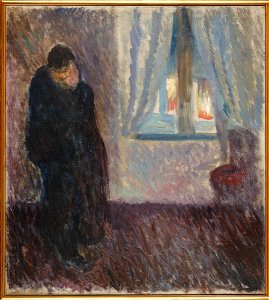 Edvard Munch - Kiss by the Window - MM.M.00622 - Munch Museum