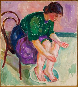 Edvard Munch - Footbath - MM.M.00496 - Munch Museum