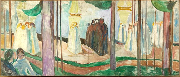 Edvard Munch - Meeting on the Beach - MM.M.00712 - Munch Museum