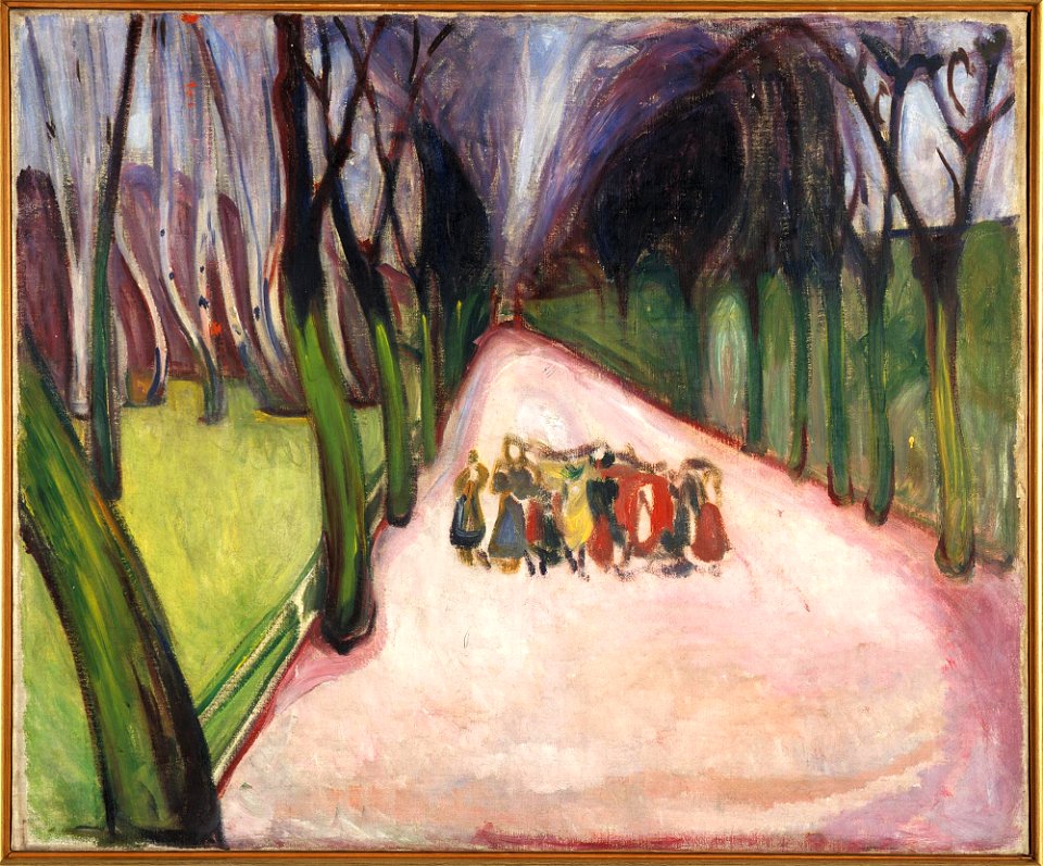 Edvard Munch - Children on the Street - MM.M.00509 - Munch Museum
