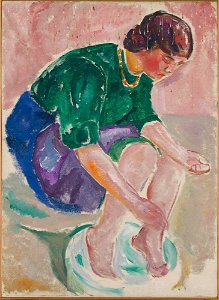 Edvard Munch - Footbath - MM.M.00680 - Munch Museum
