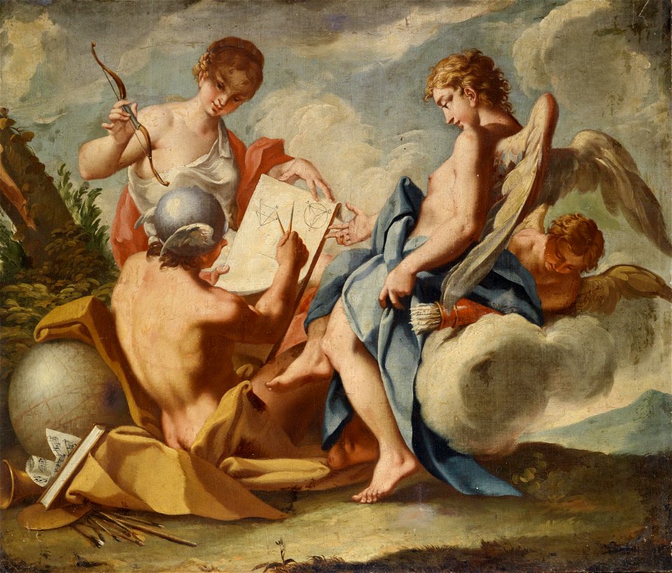 Education of Amor 18th c