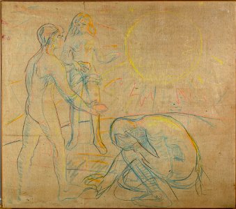 Edvard Munch - People in Sunlight - MM.M.00943 - Munch Museum