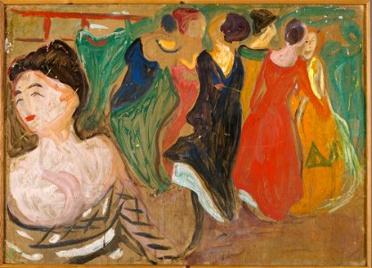 Edvard Munch - Brothel Scene - MM.M.00255 - Munch Museum