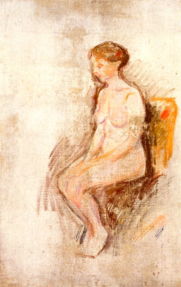 Edvard Munch - Seated Nude