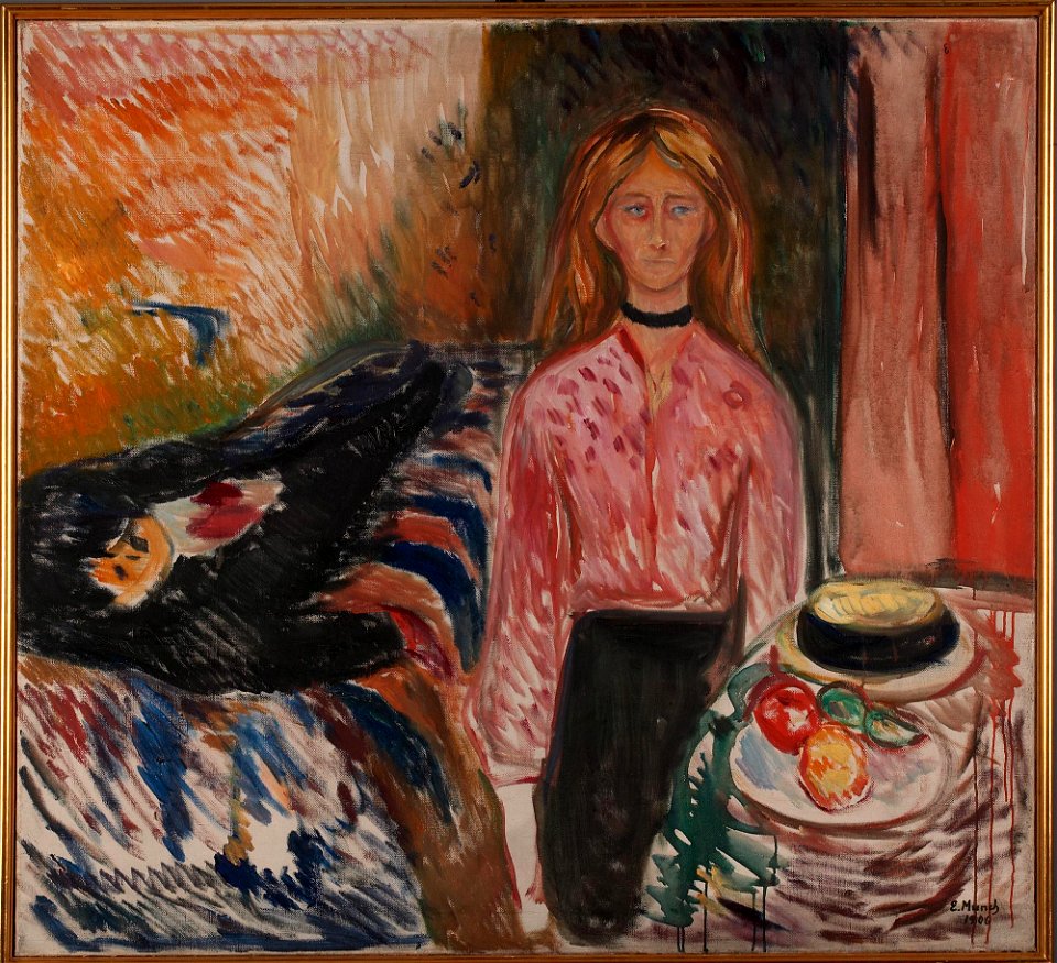 Edvard Munch - The Murderess - MM.M.00544 - Munch Museum