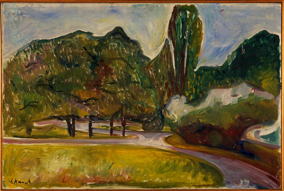 Edvard Munch - Summer Night in Studenterlunden - MM.M.00102 - Munch Museum