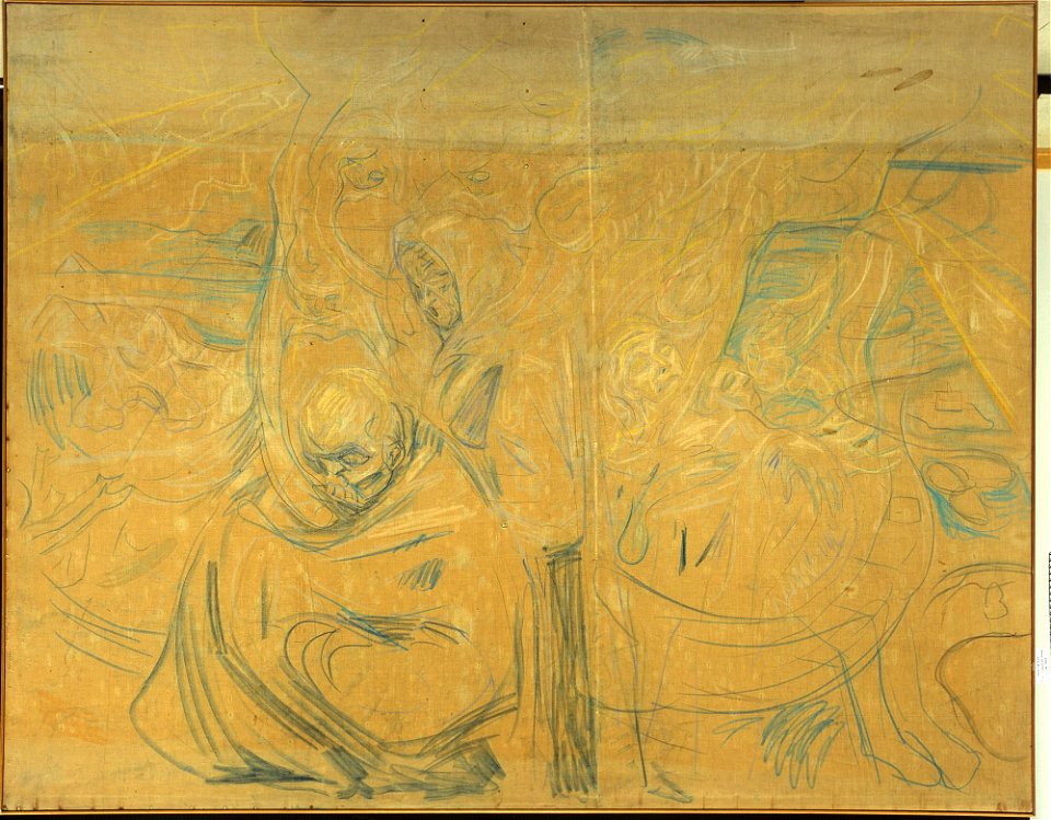 Edvard Munch - Old Men and Genii - MM.M.00919 - Munch Museum