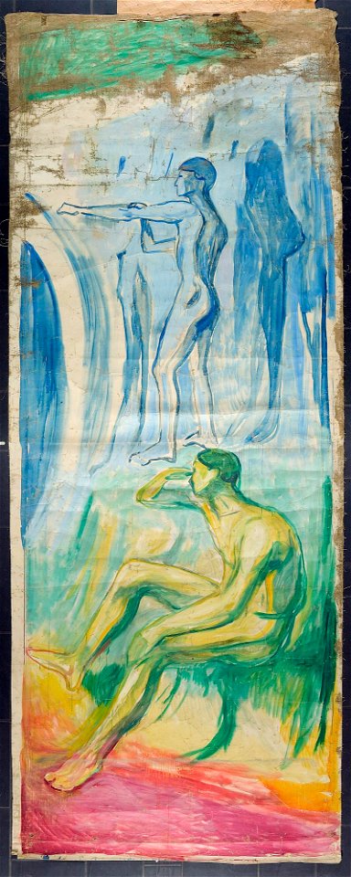 Edvard Munch - Men Turned towards the Sun - MM.M.00914 - Munch Museum