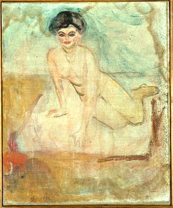 Edvard Munch - Study of a Nude - MM.M.00631 - Munch Museum