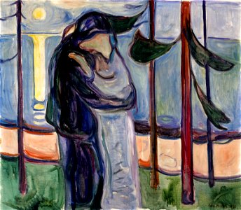 Edvard Munch - The Kiss - BF.1968.1 - Museum of Fine Arts, Houston