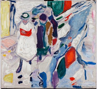 Edvard Munch - Children in the Street - MM.M.00836 - Munch Museum