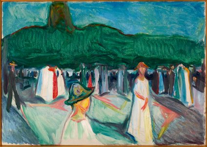 Edvard Munch - The Promenade - MM.M.00163 - Munch Museum