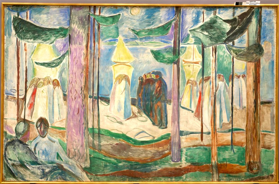 Edvard Munch - Meeting on the Beach - MM.M.00648 - Munch Museum