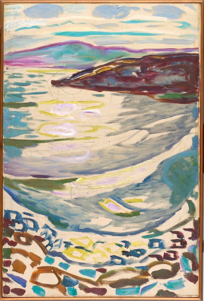 Edvard Munch - Landscape from Hvitsten - MM.M.00195 - Munch Museum