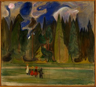 Edvard Munch - Children in the Forest - MM.M.00317 - Munch Museum