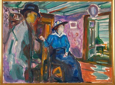 Edvard Munch - Man and Woman - MM.M.00594 - Munch Museum