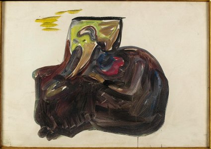 Edvard Munch - Set Design for Henrik Ibsen’s Ghosts - MM.M.01037 - Munch Museum