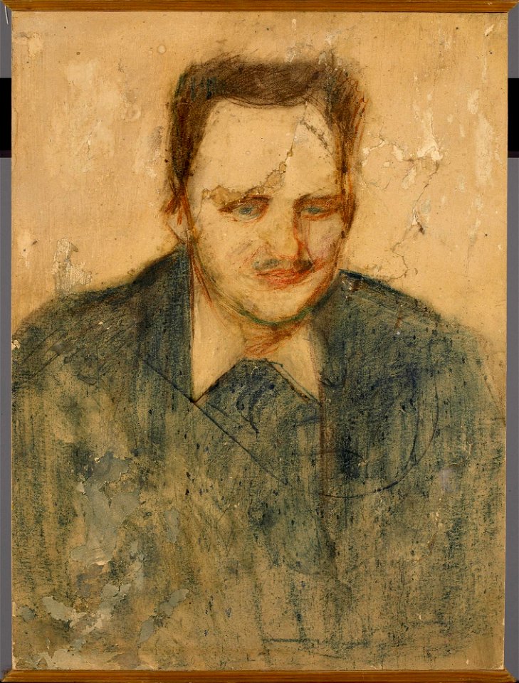 Edvard Munch - Male Portrait - MM.M.00257a - Munch Museum