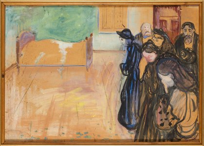 Edvard Munch - The Smell of Death - MM.M.00248 - Munch Museum