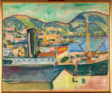 Edvard Munch - Bergen Harbour - MM.M.00177 - Munch Museum