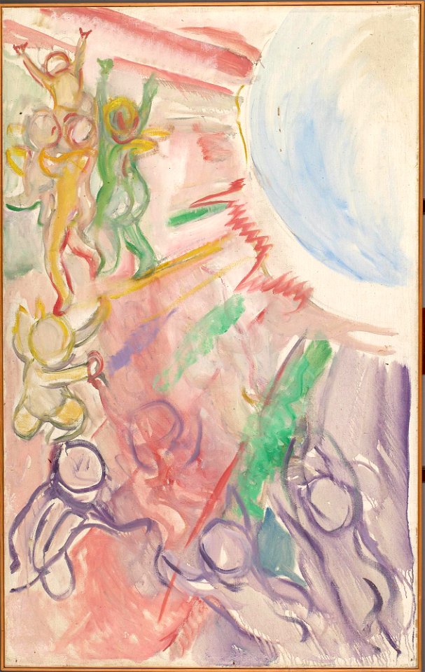Edvard Munch - Geniuses in Sun Rays - MM.M.00684 - Munch Museum