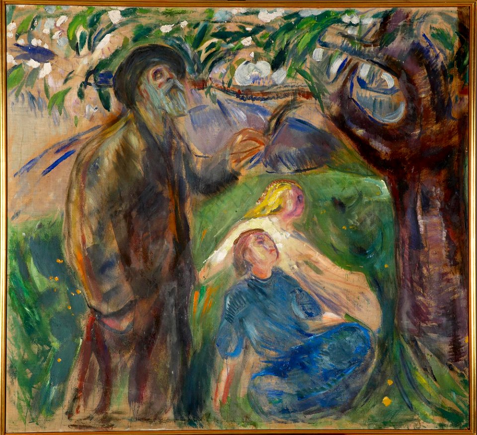 Edvard Munch - Life, Left Part - MM.M.00728 - Munch Museum