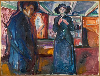 Edvard Munch - Man and Woman - MM.M.00760 - Munch Museum