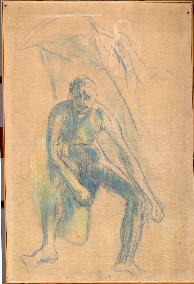 Edvard Munch - Seated Naked Man - MM.M.00079 - Munch Museum