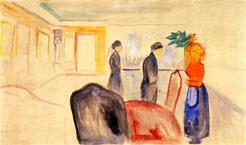 Edvard Munch - Set Design for Henrik Ibsen's Ghosts (4)