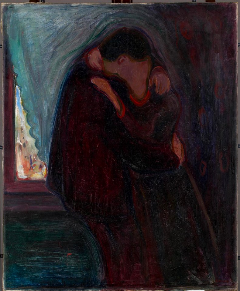 Edvard Munch - The Kiss - MM.M.00059 - Munch Museum
