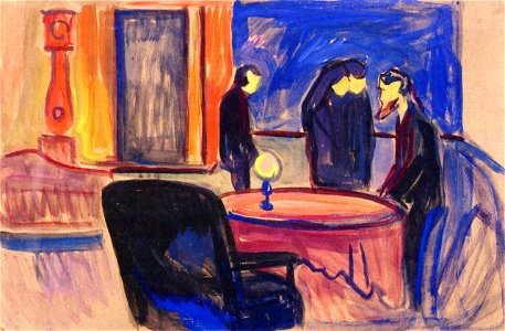 Edvard Munch - Set Design for Henrik Ibsen's Ghosts