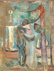 Edvard Munch - Kiss on the Beach - MM.M.00363 - Munch Museum