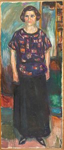 Edvard Munch - Standing Woman - MM.M.00832 - Munch Museum