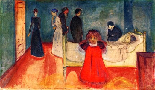 Edvard Munch - Death and the Child