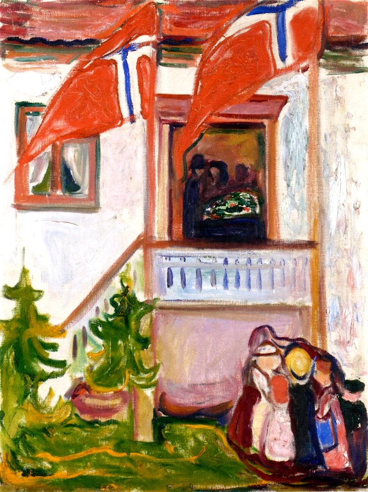 Edvard Munch - The Funeral