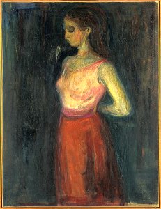 Edvard Munch - Study of a Model - MM.M.00470 - Munch Museum