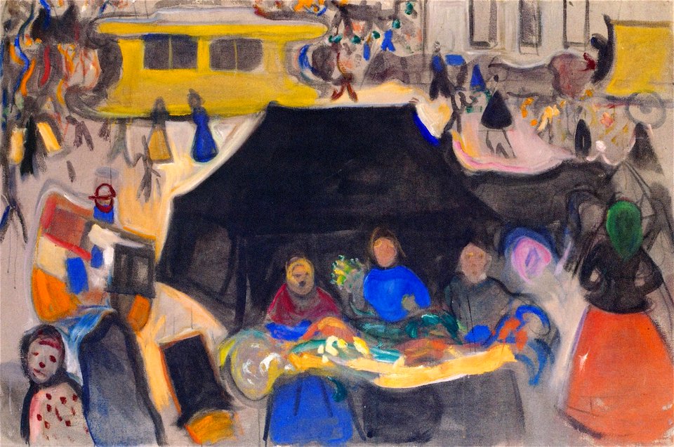 Edvard Munch - The Hearse on Potsdamer Platz (1)