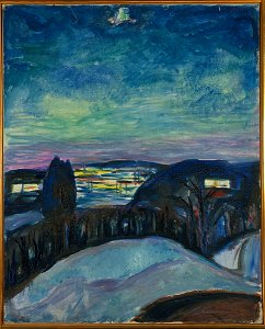 Edvard Munch - Starry Night - MM.M.00187 - Munch Museum