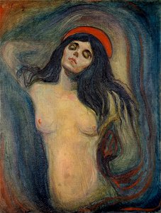 Edvard Munch - Madonna - Google Art Project. Free illustration for personal and commercial use.