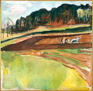 Edvard Munch - Ploughed Field - MM.M.00682 - Munch Museum