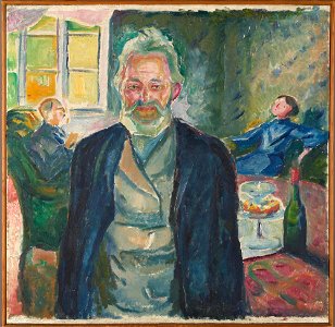 Edvard Munch - Old Man in an Interior - MM.M.00287 - Munch Museum