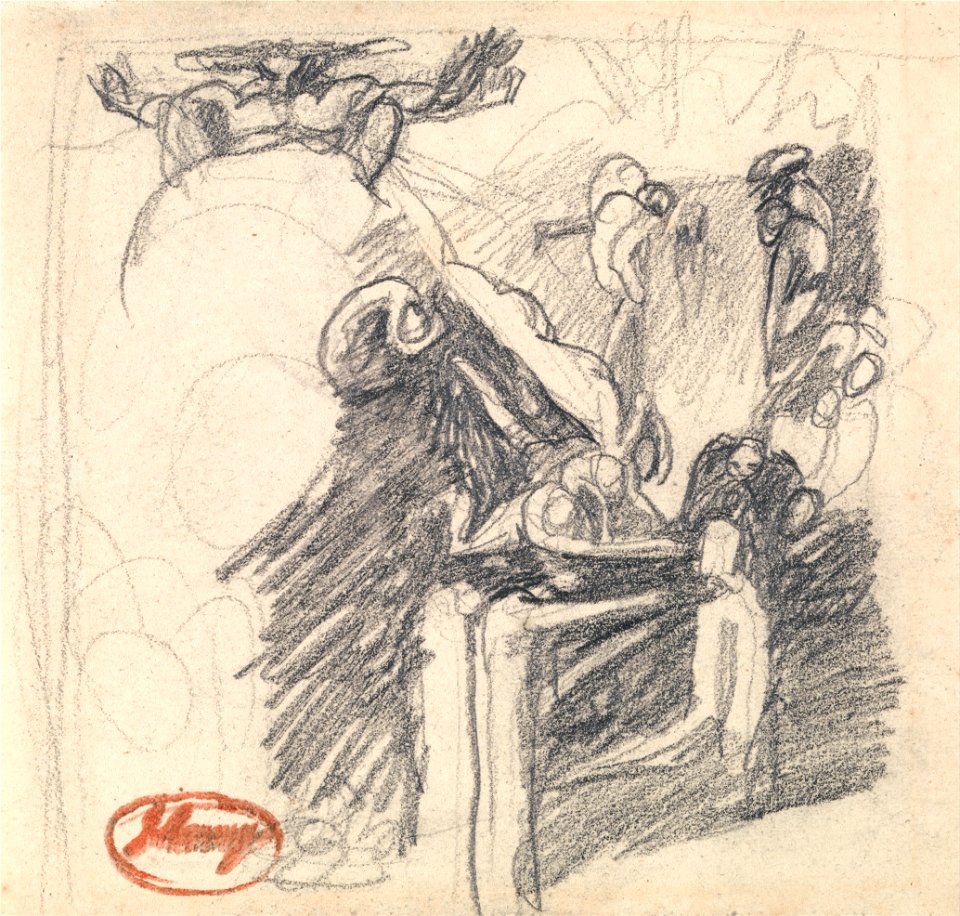 George Romney - The Temptation of Christ - Google Art Project (2452235)