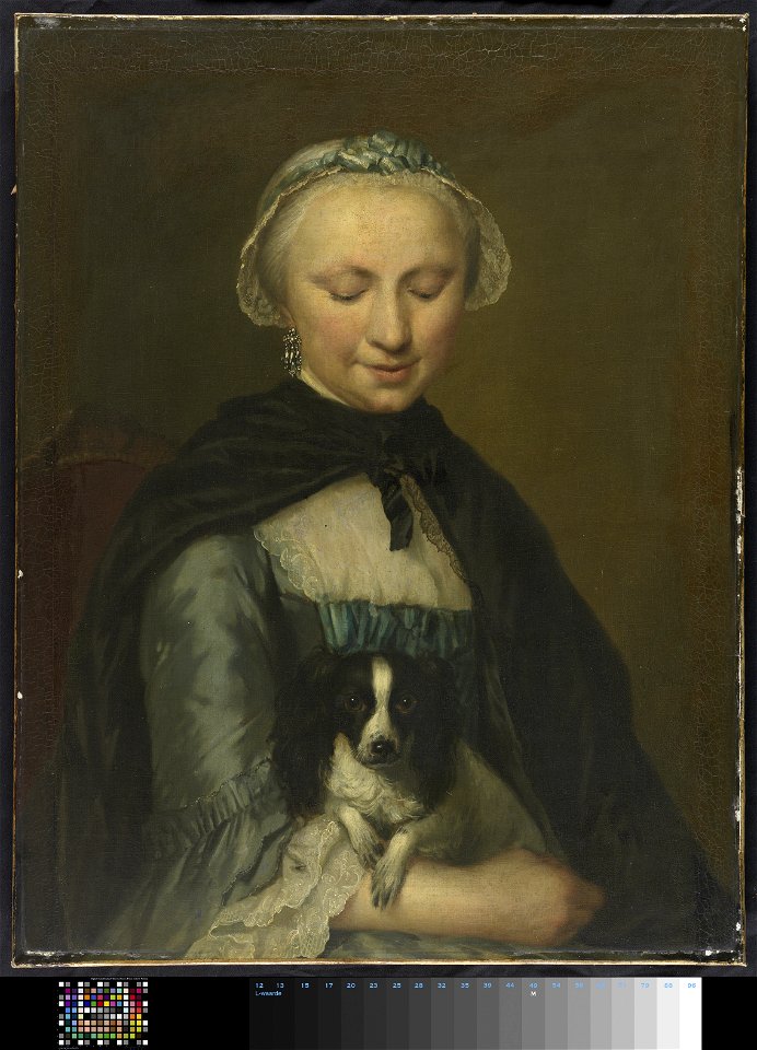George van der Mijn - Antoinette Metayer (1732-88). Oudste zuster van Louis Metayer - BR2068 - Rijksmuseum Twenthe