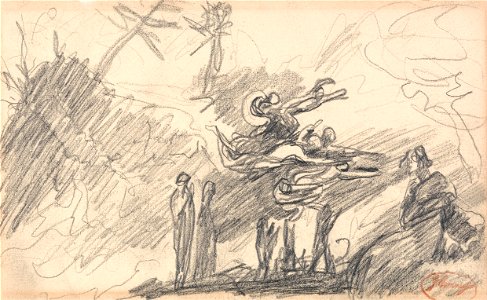 George Romney - The Temptation of Christ - Google Art Project (2443699)