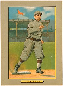 George Stone, St. Louis Browns, baseball card portrait LCCN2007685702