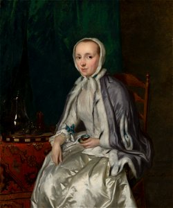 George van der Mijn - Portrait of Elisabeth Troost (1730-1790) - 730 - Mauritshuis